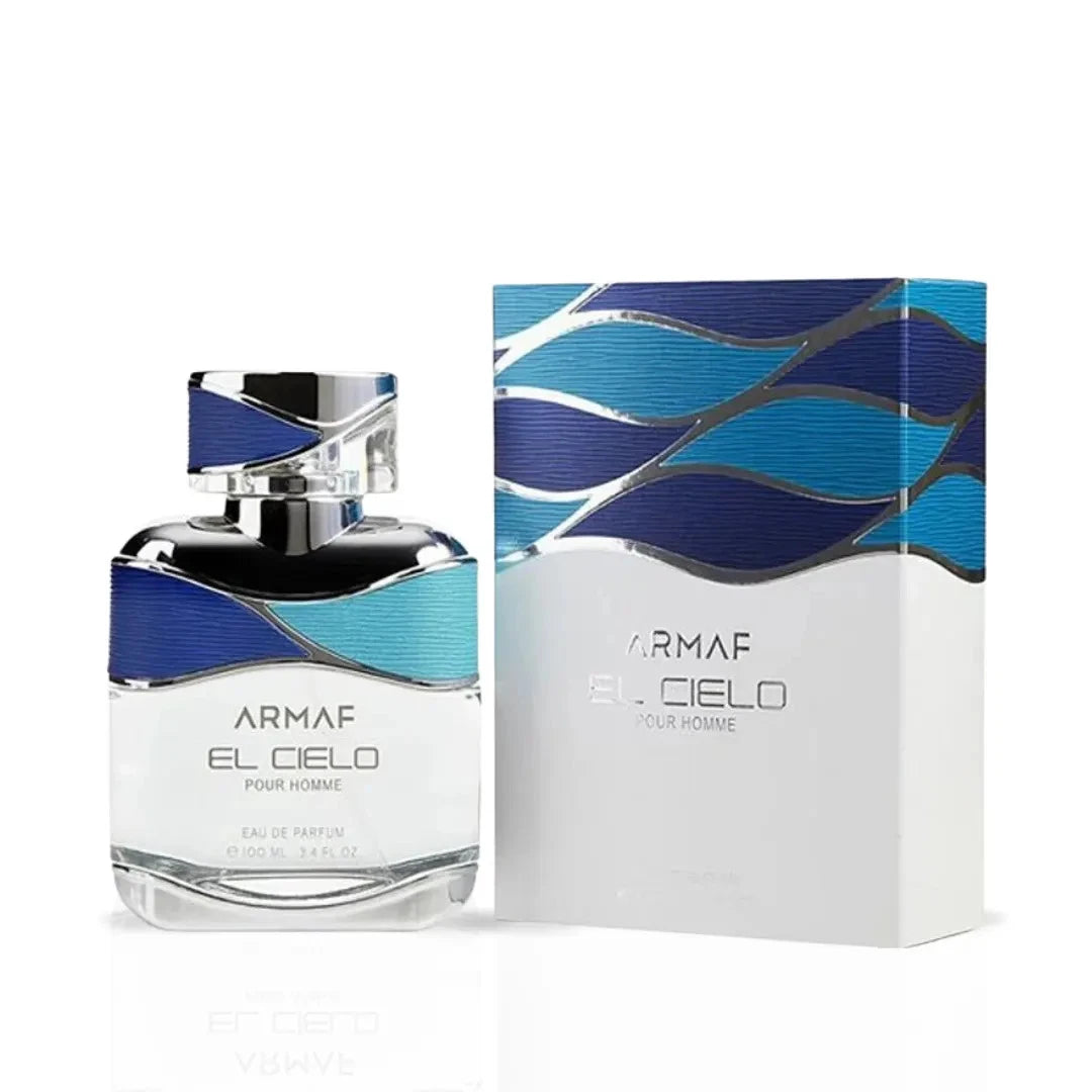 El Cielo & Aura Fresh Eau de Parfum Sprays 100ml (3.4 oz) by Armaf (Bundle)
